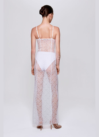 Спідниця максі мереживна 842 Papaya (346084588)