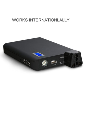 УМБ для ноутбука, телефона VHG KR881 24000 mAh 85 W AC Power Bank Black Portable (324068342)