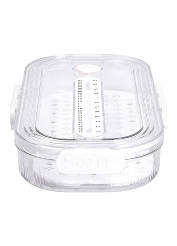 Контейнер для еды пластиковый 32.5х17.5х6 см пищевой контейнер с индикатором даты 1 л HP-27-7 Yiwu (370802155)