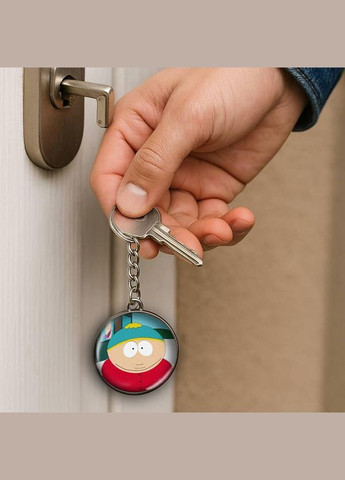 Набір підвіска (кулон) та брелок Підведенний парк #01 (подарунковий набір) No Brand (332633144)