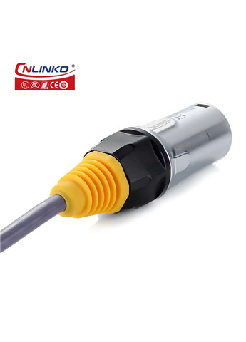Герметичний роз'єм RJ-45 IP67 YT-RJ45-CPE-10-002, штекер Cnlinko (299337704)