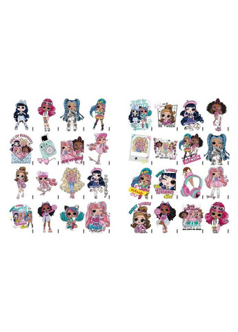 Раскраска со стикерами "Tweens Cherry" LCB29, 16 страниц IDEYKA (372512257)