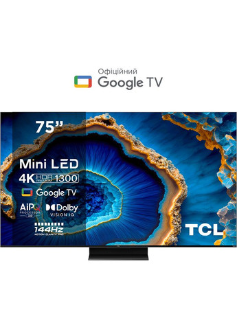Телевізор 75C805 TCL (306732014)