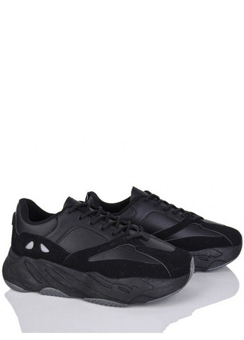 Черные всесезон кожаные кроссовки cwp50-4 Stilli