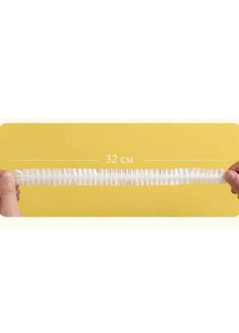 Пакети на тарілки для зберігання їжі 300 шт білі (NR0241_1) No Brand (370718885)