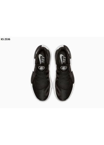 Черные демисезонные кроссовки мужские nike huarache e.d.g.e. black white найк хуарачи No Brand