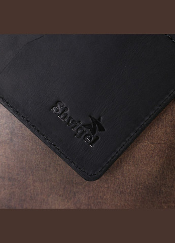 Матовый кожаный тревел-кейс 16516 Черный Shvigel (331907441)