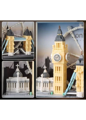 Детский конструктор City Skyline Лондон на 700+ деталей () ViDi M3229 (389724720)