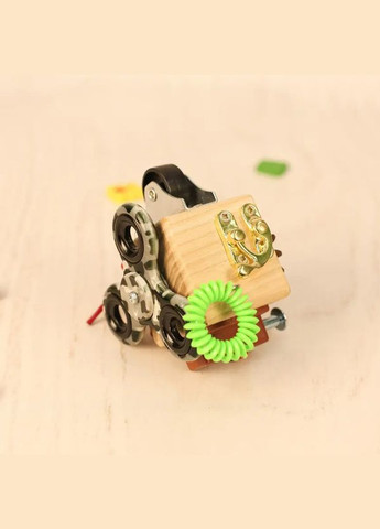 Развивающая игрушка Бизикуб "Дорожный" TG200139 5х5х5 см Temple Group (364888739)