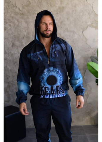 Костюм анорак/джогеры плащевка стильный на подкладке сезон весна осень модный No Brand (370959024)