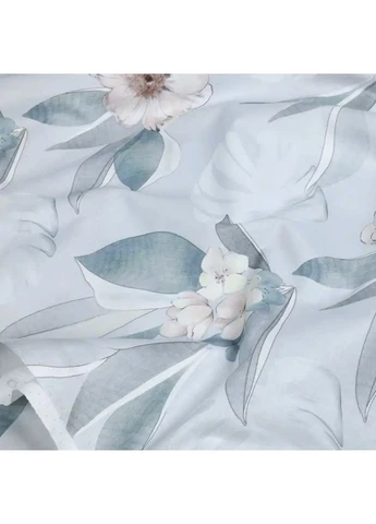 Двуспальное постельное белье с простыней на резинке APPLE FLOWERS (4822052443132) Cosas (393208518)