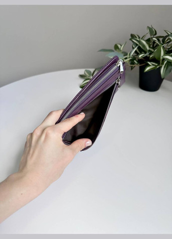 Жіночий шкіряний гаманець купюрниця на магнітах Classic (314900658)