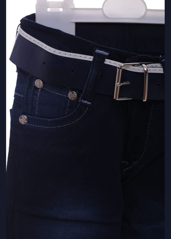 Джинси для хлопчика з поясом темно синій 98 см (37369) BABYKROHA (323470080)