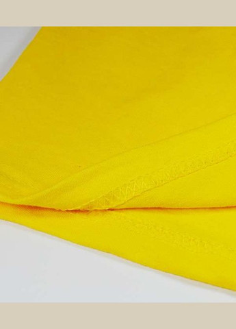 Желтая футболка мужская valueweight ярко-желтый (0610360k2m) с коротким рукавом Fruit of the Loom