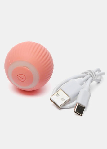 Інтерактивна іграшка м'ячик для котів та собак з підсвічуванням та хаотичним рухом смарт м'яч для домашніх тварин Allthings (362219764)