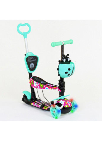 Самокат 5в1, PU колеса, що світяться 59х15х29 см Best Scooter (289368431)