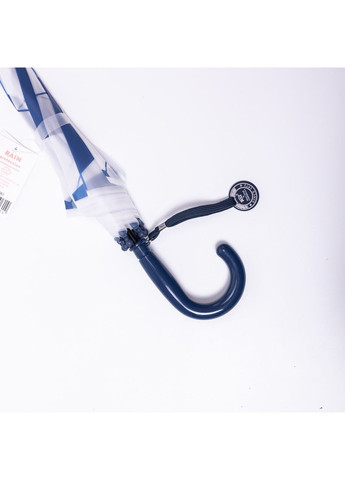 Синя} класичний дитячий парасолька-тростина напівавтомат з 8 спицями синій для захисту від дощу та вітру для дітей Yiwu (370602406)