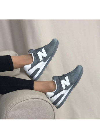 КРОСІВКИ ЖІНОЧІ NEW BALANCE 574 GREY WHITE НЬЮ БЕЛАНС 574 No Brand сірі демісезони (367173535)