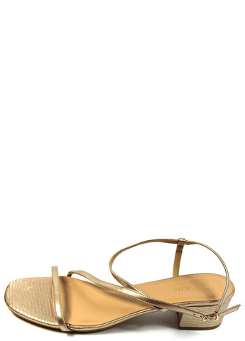Золотые женские босоножки Anna Field с ремешком
