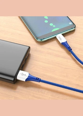 Кабель Ferry X70 USB — Type-C 3 A 1 метр червоний 6931474760494 Hoco (293945083)