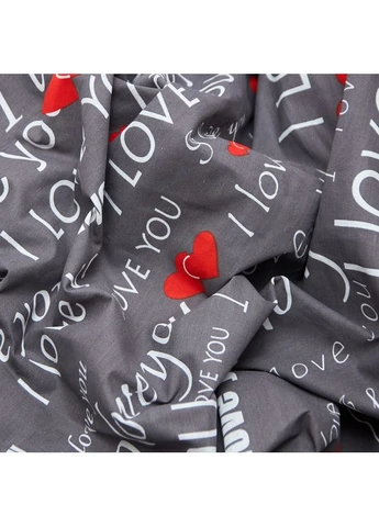 Простирадло на резинці Бязь Gold Люкс 150х190х25 см (MS-850002631) Moon&Star Love You (386595580)