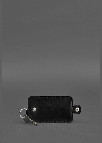 Кожаная ключница 1.0 угольно-черная (A-026874) BlankNote (330144345)