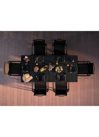 Стіл садовий Atlantic Table 140/210 Білий Siesta (372178372)