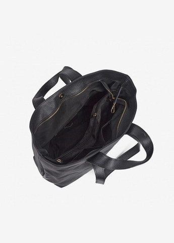 Кожаная женская сумка Шоппер Вorsе in Pelle 2771_b_Черный Borse in Pelle (307061822)