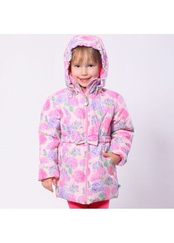 Рожева демісезонна куртка демісезонна для дівчаток модний карапуз гортензія Trendy Tot 03-00947_000000002