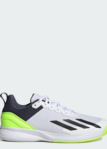 Белые всесезонные кроссовки courtflash speed tennis adidas