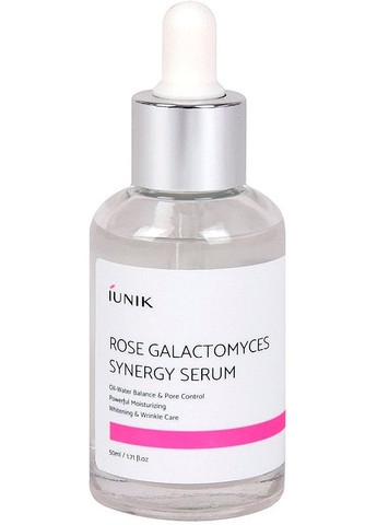 Сыворотка с розой и галактомизис Rose Galactomyces Synergy Serum 50ml (2-856501) Iunik (369789244)
