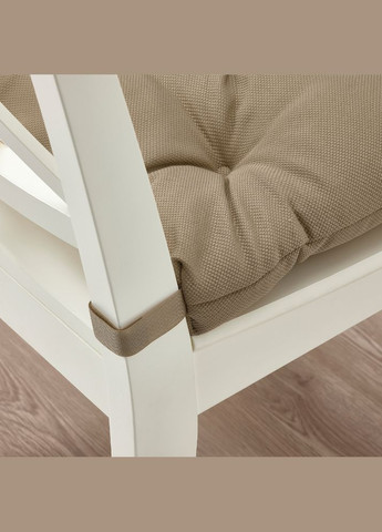 Подушка на стілець бежевий 40(35)(40)387 см IKEA (288044387)