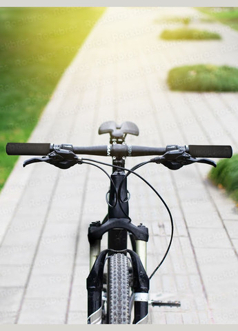 Грипсы для велосипеда резиновые ручки грипсы на руль велосипеда анатомические грипсы велосипедные Черные 73545 Rockbros (322872927)