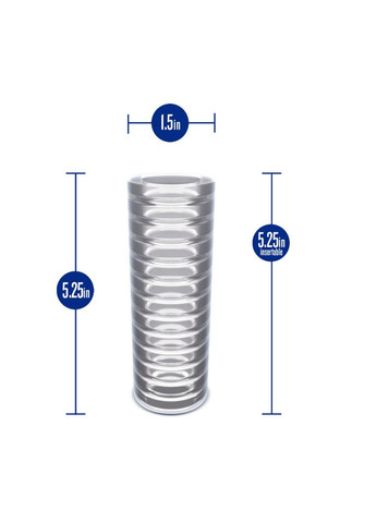 Мастурбатор Rize by Ribz Glow in the Dark Masturbator - Clear Blush (366875700)