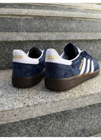 Білі Осінні кросівки чоловічі adidas spezial blue white адідас спеціал No Brand