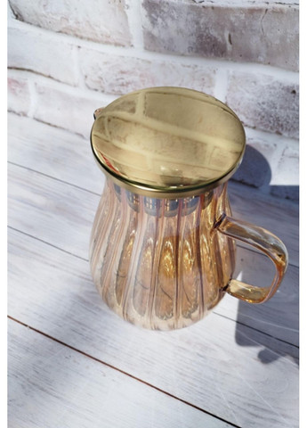 Кувшин Amber Fresh Wave боросиликатное стекло 1800 мл S&T (349443305)