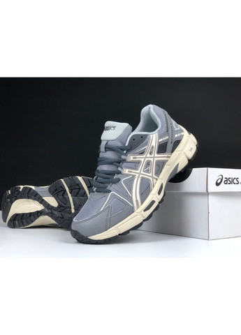 Бежеві Осінні сірі з бежевим зима-термо чоловічі кросівки No Brand