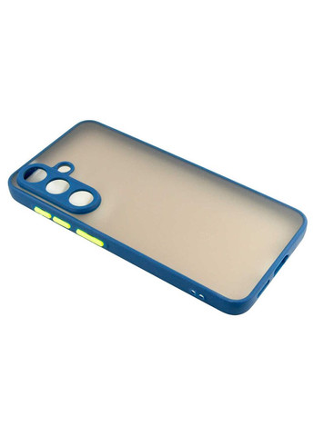 Чохол-накладка Matt для Samsung Galaxy S25 SM-S931 Blue (DG-TPU-MATT-162) DENGOS (341491240)