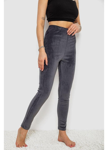 Лосины велюровые утепленные, цвет серый, 238R58643 Ager (362913630)