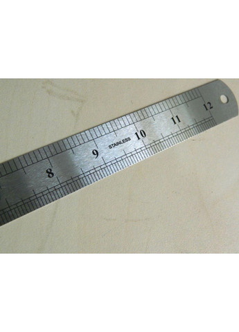 Линейка металлическая, портняжная - 30 см Plus-plus (354799416)