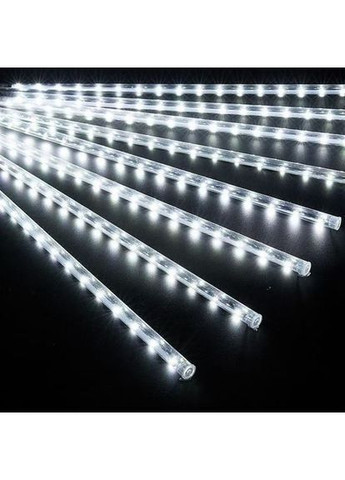 Світлодіодна LED-гірлянда-сосульки для фасаду та вулиці 50 см Білий холодний No Brand (370606349)