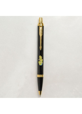 Ручка шариковая IM 17 UKRAINE Black GT BP Цветы 22032_T1050u Parker (361448133)