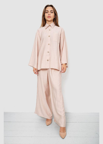 Костюм женский свободного кроя жатка Fashion (346391583)