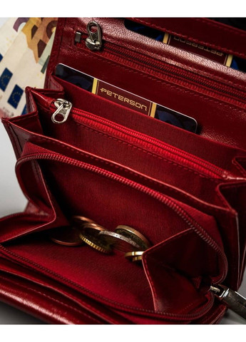 Кошелек женский кожаный PTN RD-02-GCL-Y Peterson (360243998)