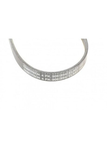 Ремень генератора Chrysler Voyager IV 2.5/2.8CRD 00-08 CONTINENTAL 4PK906 ELAST (opt-om) ContiTech (366206951)