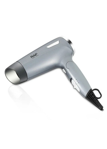 Фен складаний для сушіння волосся R. іонна технологія 1600Вт Сірий RAF 464 (322768908)