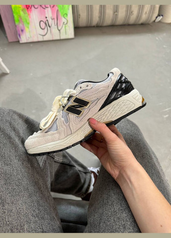 Кросівки чоловічі Bal 1906D Protection Pack White No Brand сірі літо (330573914)