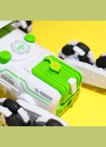 Машинка Off-Road Monster Трюковый вездеход на радиоуправлении белый с зеленым (532.02.49) OTAMANKO (342715962)