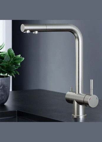 Змішувач для кухні Aria (k35) LDARI020F1NKS43359 Nickel LIDZ 020F1 (346492285)