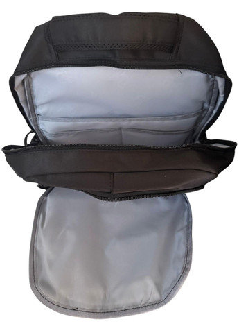 Рюкзак школьный с тремя отделениями 8806 черный No Brand (369365248)